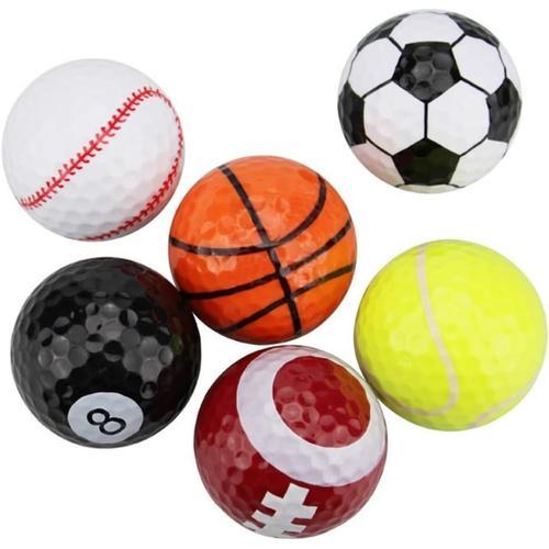 Couleur Assortie 5pcs Pratique De Golf Balls Golf Training Balls Sp... on Productcaster.