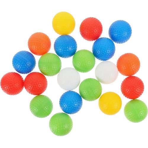 Colorx4pcs Aléatoire 72 Pcs Balles D'entraînement De Jouet De Golf ... on Productcaster.