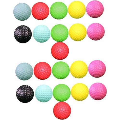 Coloréx2pcs 22 Pièces Balles De Golf Balle Explosive Enfant on Productcaster.