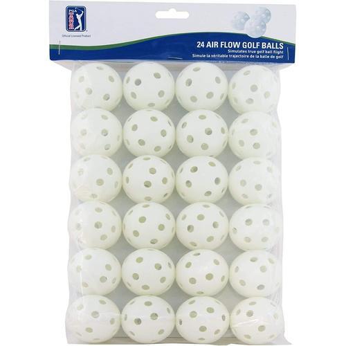 Blanc Pga Tour Air Flow Lot De 24 Balles De Golf D¿Entraînement Blanc on Productcaster.