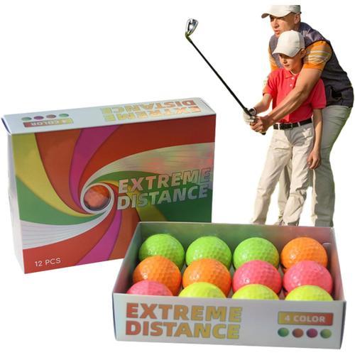 1 Balles De Match De Golf, 12 Pièces Balles De Golf D'entraînement ... on Productcaster.