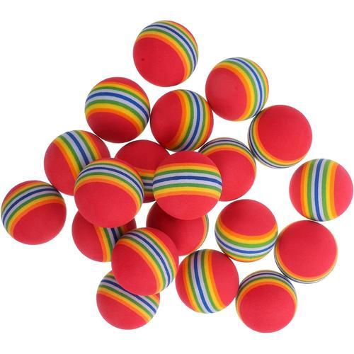 Coloréx3pcs 40 Pièces Vélo Jugulaire Football Ballon Arc-En-Ciel Ca... on Productcaster.