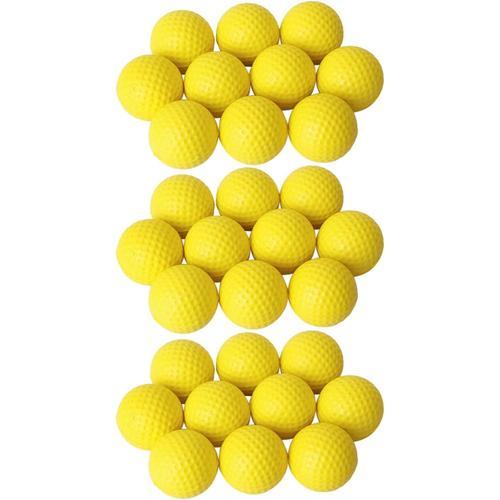 Jaune Lot De 30 Balles De Golf Souples Pour Entraînement De Golf on Productcaster.