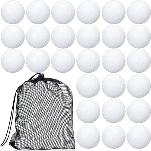 Blanc Lot De 100 Balles De Golf Vierges Pour Entraînement De Balles... on Productcaster.