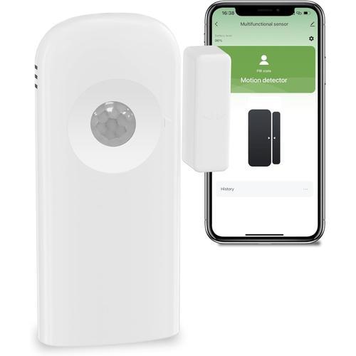 Capteur de Porte et Fenetre WiFi, multifonctionnel pour la sécurité... on Productcaster.