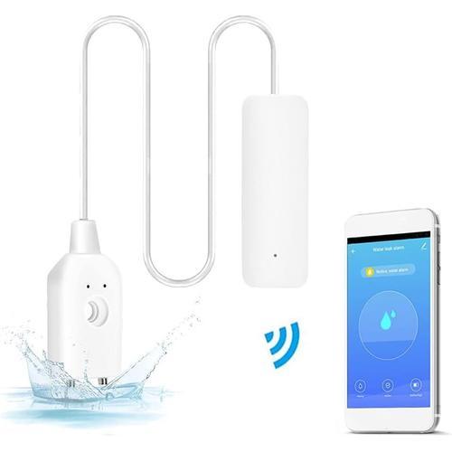 Détecteur de fuite d'eau WiFi, alertes de débordement d'inondation,... on Productcaster.