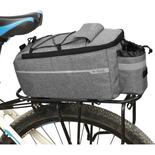 Gray Selle De Vélo Multifonction Siège Arrière Porte-Bagages Sacoch... on Productcaster.