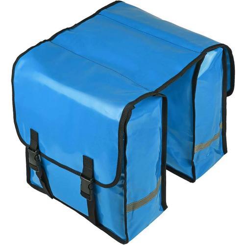 Blue Sacoche De Vélo,Sacoche Velo Arriere 31l Vélo Étanche À Vélo D... on Productcaster.