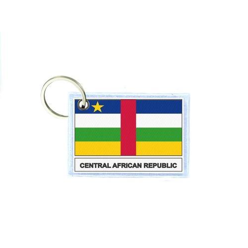 Porte Cles Cle Clefs Imprime Double Face Drapeau Rca Republique Cen... on Productcaster.