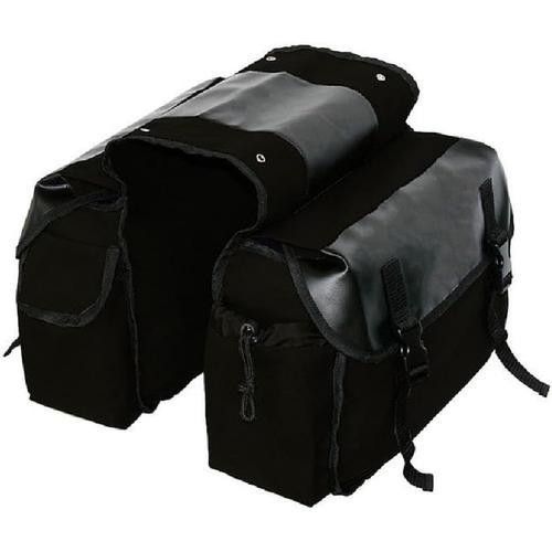 Noir Étanche 40l Vélos Sacoche Sacoche Pour Porte-Bagages Arrière V... on Productcaster.