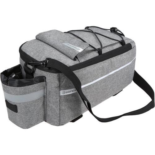 Grey Doorslay Sac Isotherme De Coffre À Vélo Vélo Porte-Bagages Arr... on Productcaster.