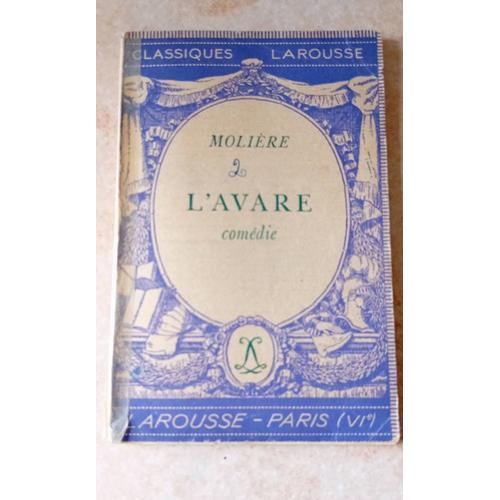 L'avare, Moliere on Productcaster.