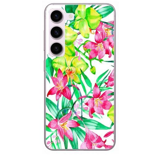 Coque Pour Galaxy A55 5g Fleur Hibiscus on Productcaster.