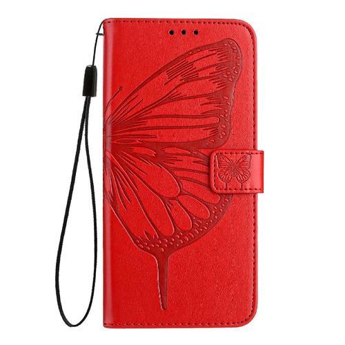 Étui Pour Huawei P40 Pro Gaufrage Papillon Magnétique Couverture Ra... on Productcaster.