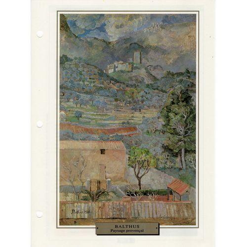 Fiche Chefs-D Oeuvres Des Impressionnistes Paysage Provençal Balthus on Productcaster.