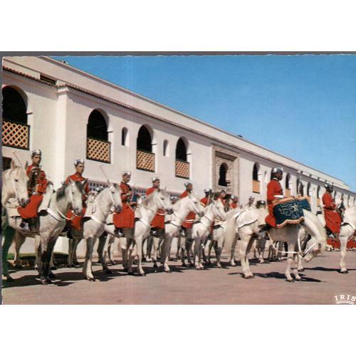 Carte Postale Du Maroc : Musique À Cheval De La Garde Royale on Productcaster.