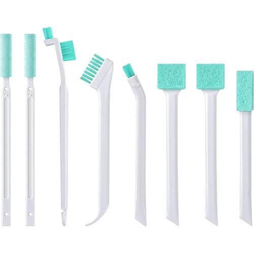 Lot De 8 Petites Brosses De Nettoyage Rainures De Fenêtre Domesti... on Productcaster.