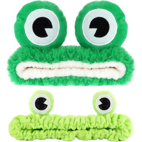 Lot de 2 bandeaux grenouille - Pour le visage - Pour le spa - Pour ... on Productcaster.