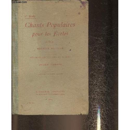 Chants Populaires Pour Les Écoles, Poésies Par Maurice Bouchor on Productcaster.