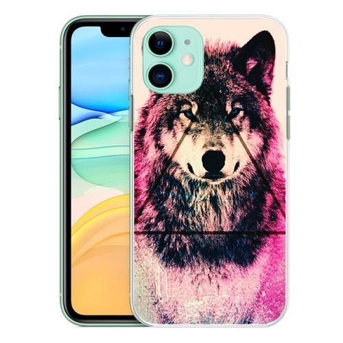 Coque Pour Iphone 11 - Loup Triangle on Productcaster.