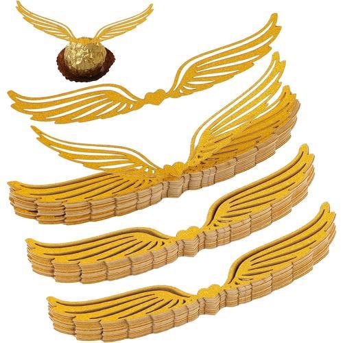 Lot de 100 ailes de Vif d'or - Décoration de fête en chocolat avec ... on Productcaster.