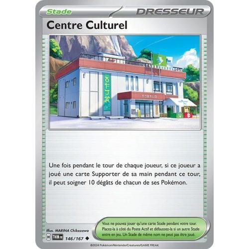 Carte Pokémon - Centre Culturel - 146/167 Mascarade Crépusculaire S... on Productcaster.