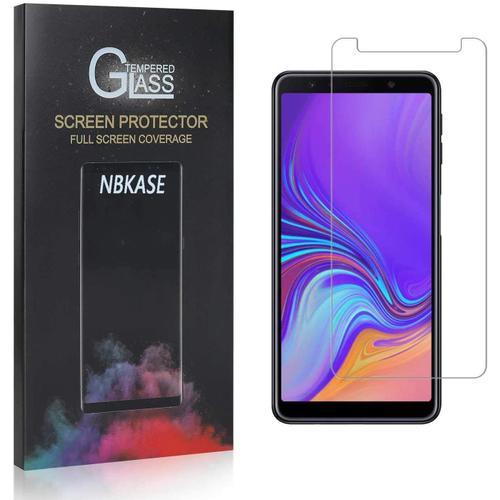 1 Pièces Verre Trempé Pour Galaxy A7 2018, Ultra Clear Film Protect... on Productcaster.