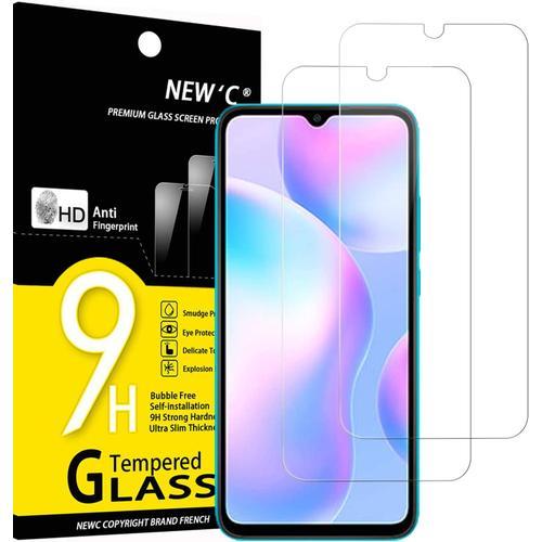 Pack De 2, Verre Trempé Pour Xiaomi Redmi 9a, Xiaomi Redmi 9c, Film... on Productcaster.