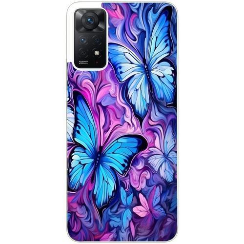 Coque Pour Redmi Note 12 Pro 4g Papillon Violet Uv on Productcaster.