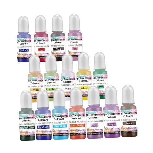 Pigment De Résine Époxy Concentré 10ml, 16 Pièces, Peinture Acryliq... on Productcaster.