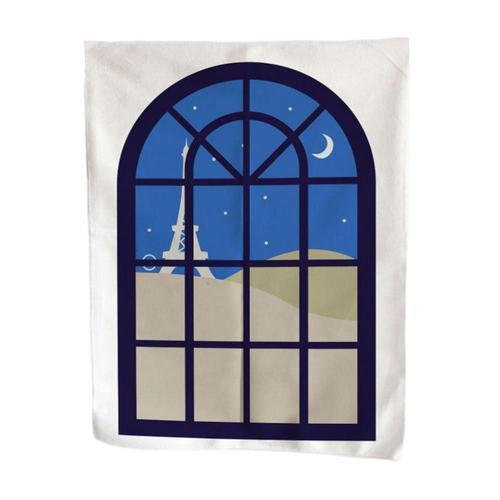 Wall Hanging Tapestry Landscape Tapestry Painting Starry Beach Prin... on Productcaster.