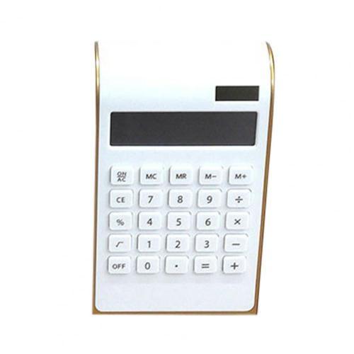 Mini calculatrice de bureau avec écran LCD, grand écran, bouton réa... on Productcaster.