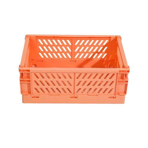 Panier de rangement pliable en plastique, 5 couleurs, boîte de rang... on Productcaster.