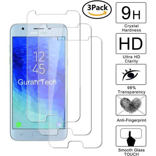 3 Pièces Glass Protector Pour Samsung Galaxy J3 2018 Smartphone Scr... on Productcaster.