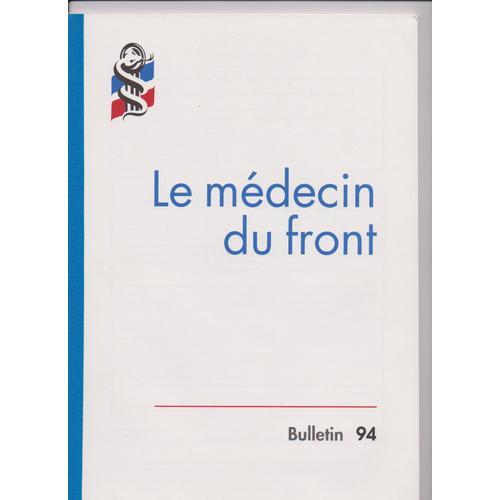 Le Médecin Du Front N°94 on Productcaster.