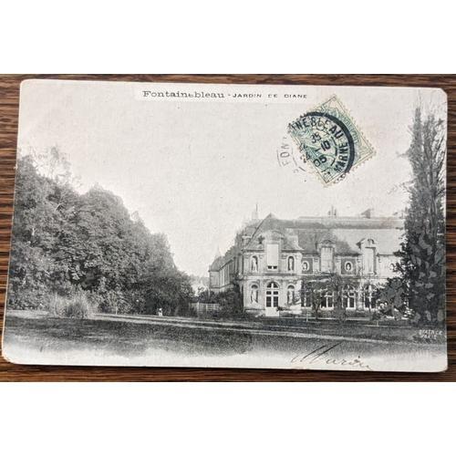 Carte Postale De Fontainebleau : Jardin De Diane on Productcaster.