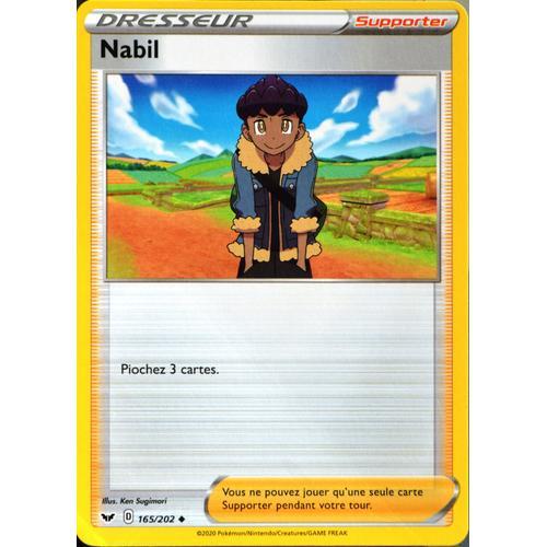 Carte Pokémon 165/202 Nabil Eb01 - Epée Et Bouclier 1 Neuf Fr on Productcaster.