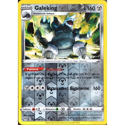 Carte Pokémon 123/189 Galeking - Reverse Eb03 - Epée Et Bouclier - ... on Productcaster.