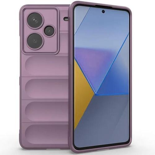 Coque Bunker Pour Poco X6 Violet on Productcaster.