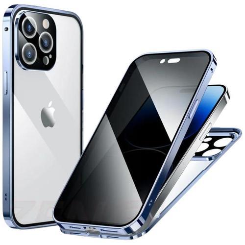 Coque Magnétique 360o Verre Confidentialité Écran Pour Iphone 13 Pr... on Productcaster.