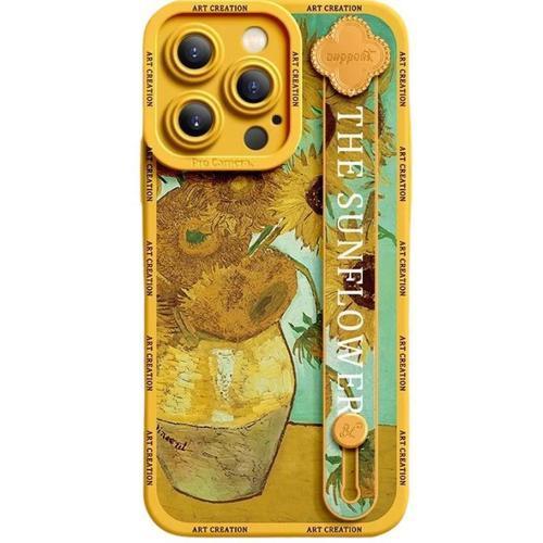 Coque Avec Support Van Gogh - Tournesols Pour Iphone 11 Pro on Productcaster.