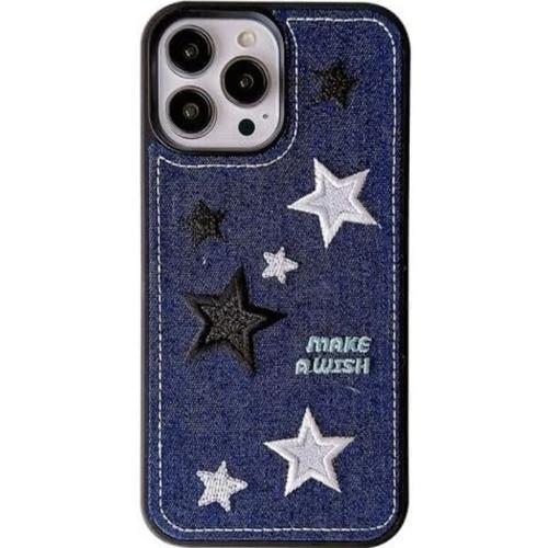 Coque En Jeans Denim Pouriphone Xr Coeur on Productcaster.