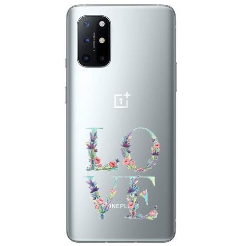 Coque Oneplus 8t Love Coquelicot Fleur Pastel Violet on Productcaster.