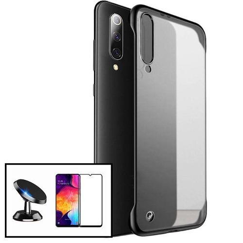 Kit De Verre Trempé 5d Full Cover + Coque Naked Bumper + Support Ma... on Productcaster.