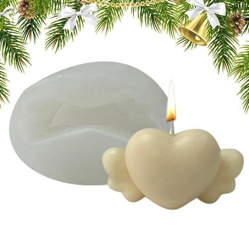 Moules De Bougies Décoratifs En Silicone Pour La Saint-Valentin, Av... on Productcaster.