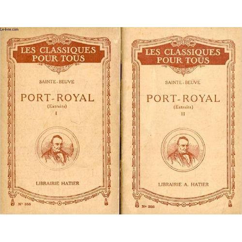 Port-Royal. 2 Tomes (Extraits) (Les Classiques Pour Tous) on Productcaster.