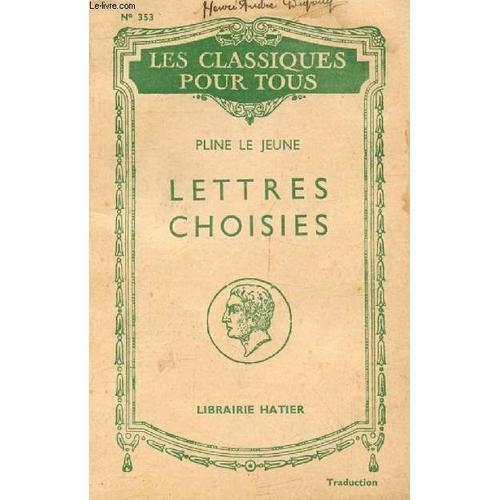 Lettres Choisies (Traduction) (Les Classiques Pour Tous) on Productcaster.