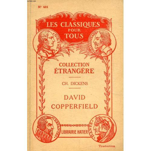 David Copperfield (Traduction) (Les Classiques Pour Tous) on Productcaster.