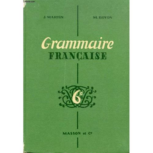 Grammaire Francaise. Classes De 6e on Productcaster.