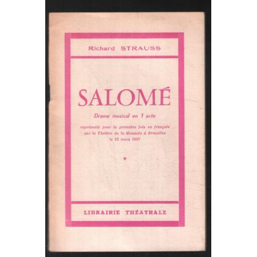 Salomé : Drame Musical En 1 Acte on Productcaster.